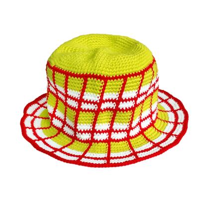 MARGARITA Plaid Crochet Hat alternate image
