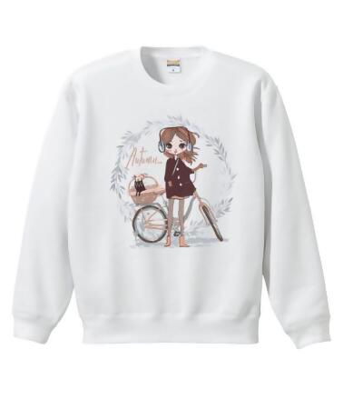 【Teeway】女-刷毛厚棉Tee-秋意 