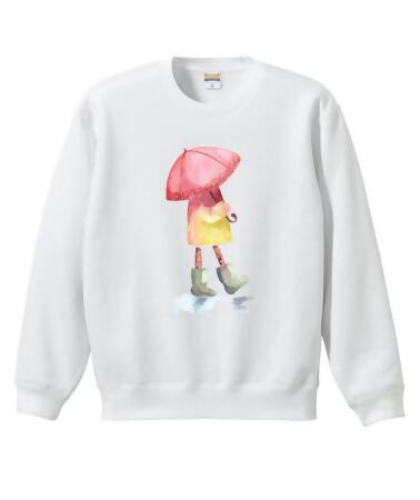 【Teeway】女-刷毛厚棉Tee-踩水 