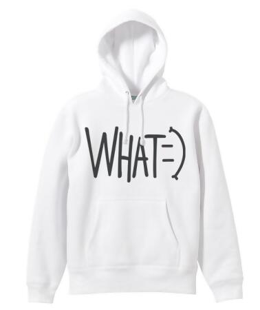 【Teeway】男-刷毛連帽Tee-WHAT微笑 