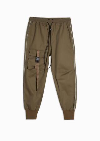 Konus Men's Tactical Strap Cargo Joggers in Tobacco alternate image