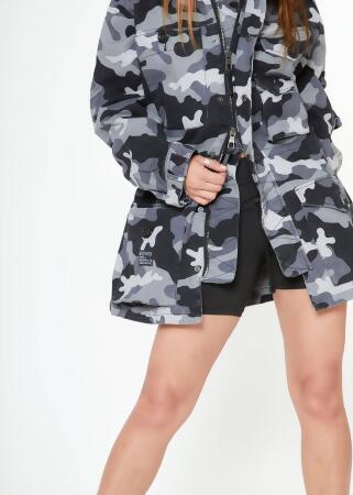 Konus Unisex M65 Jacket in Gray Black alternate image
