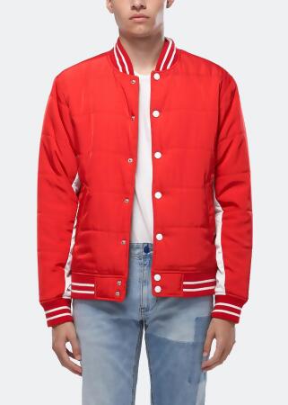 Konus Men's Bomber Jacket in Red alternate image