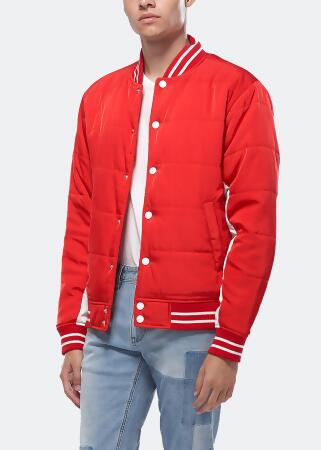 Konus Men's Bomber Jacket in Red alternate image