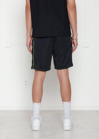 Blank State Men's Snap Button Gym Shorts in Black alternate image
