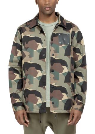 Konus Men's Back Print Coach Jacket alternate image