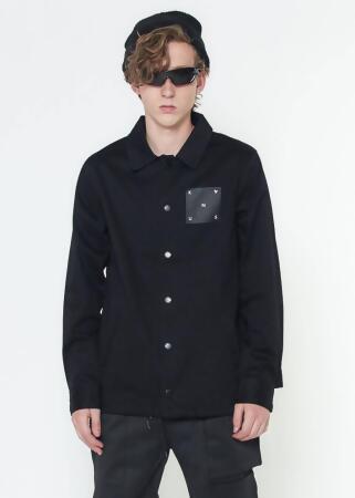 Konus Men's Back Print Coach Jacket alternate image