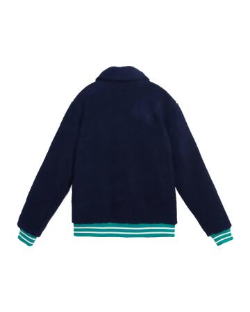 Konus Men's Sherpa Zipup Jacket in Navy alternate image