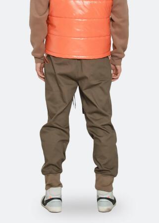 Konus Men's Tactical Strap Cargo Joggers in Tobacco alternate image