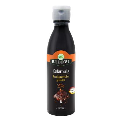 Eliovi BBQ Balsamic Glaze – A Smoky, Sweet & Tangy Gourmet Drizzle (8.45 fl. oz.) 