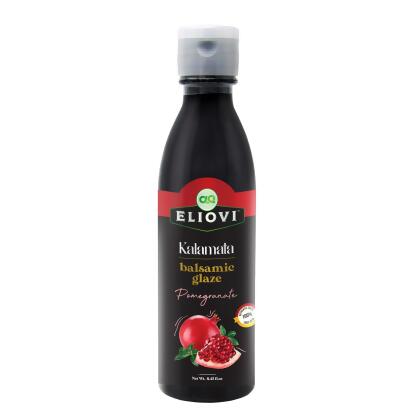 Eliovi Pomegranate Balsamic Glaze – Bold, Fruity & Antioxidant-Rich (8.45 fl. oz.) 