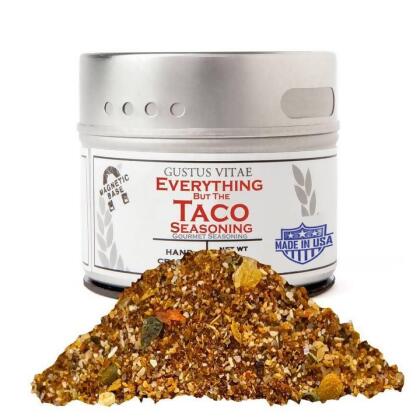 Everything But The Taco Seasoning | All Natural | Non GMO | 1.3 oz (37 g) | Gourmet Spice Mix | Artisanal Rub | Seasoning Pack | Magnetic Tin alternate image