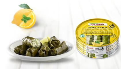 Palirria Authentic Hand-Rolled Stuffed Grape Leaves 10 oz - A Delicious and Healthy Option Since 1957 alternate image