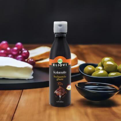 Eliovi BBQ Balsamic Glaze – A Smoky, Sweet & Tangy Gourmet Drizzle (8.45 fl. oz.) alternate image