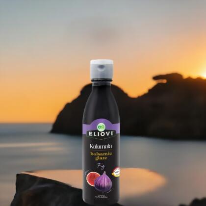 Eliovi Fig Balsamic Glaze – A Sweet & Fruity Mediterranean Delight (8.45 fl. oz.) alternate image