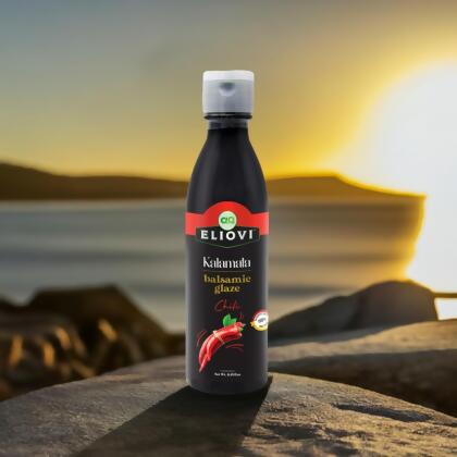 Eliovi Chili Balsamic Glaze – A Spicy, Bold Mediterranean Kick (8.45 fl. oz.) alternate image