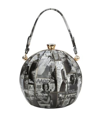 Glossy Magazine Tote Bag Hobo Crossbody Dome Bag 