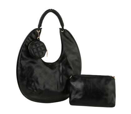 Fashion Quilted Hobo with Coin Purse and Pouch 