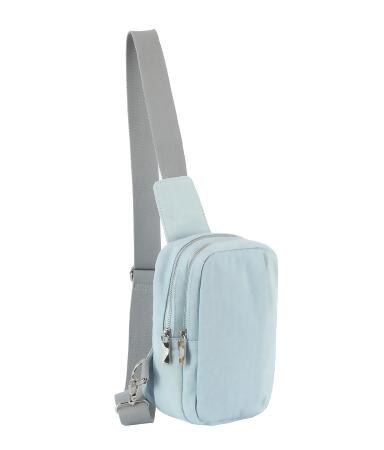 Front pocket denim sling bag alternate image