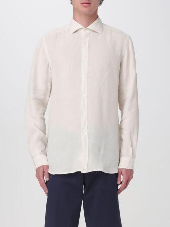 Shirt FAY Men color Beige