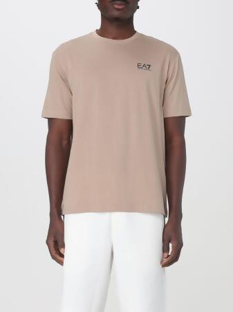 T-Shirt EA7 Men color Beige