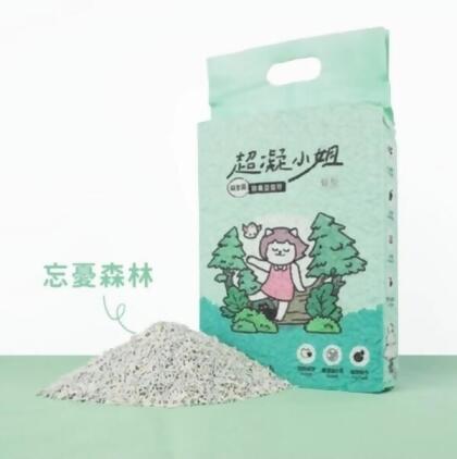 超凝小姐益生菌除臭豆腐砂 / 忘憂森林香 