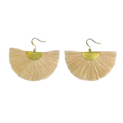 Half Moon Fan Earrings 