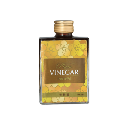 100ml 精緻小方瓶-黃梅醋 