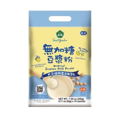 薌園 無加糖豆漿粉(20gx10入)/袋-波比元氣 