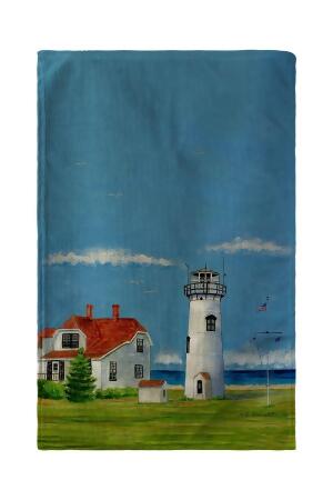 Betsy Drake Chatham MA Lighthouse Kitchen Towel 