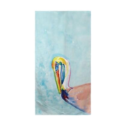 Betsy Drake Pelican Head Beach Towel 