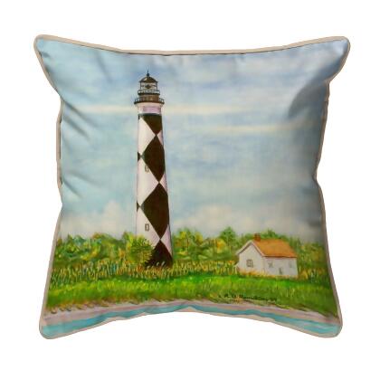 Betsy Drake Cape Lookout Large Indoor/Outdoor Pillow 18x18 
