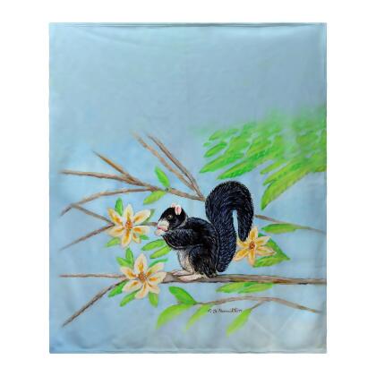 Betsy Drake Fox Squirrel Throw 
