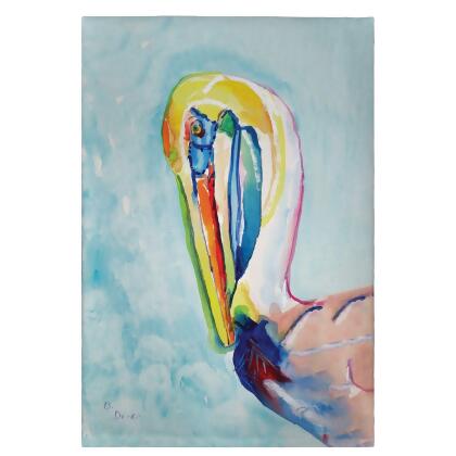 Betsy Drake Pelican Head Guest Towel 