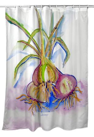 Betsy Drake Vidalia Onions Shower Curtain