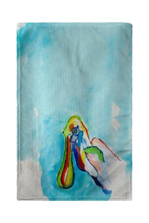 Betsy Drake Spoonbill Head Beach Towel 