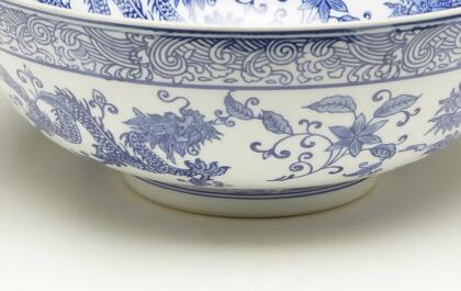 AA Importing 59816 Blue And White Ceramic Bowl alternate image