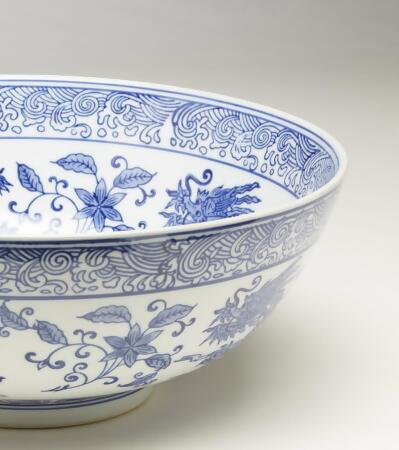 AA Importing 59816 Blue And White Ceramic Bowl alternate image
