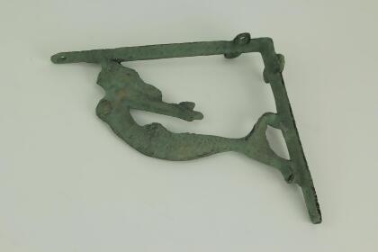 Cast Iron Swimming Mermaid Wall Shelf Bracket Coastal Decor Set of 2 alternate image