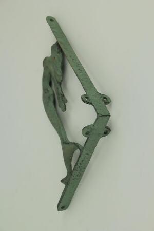 Cast Iron Swimming Mermaid Wall Shelf Bracket Coastal Decor Set of 2 alternate image
