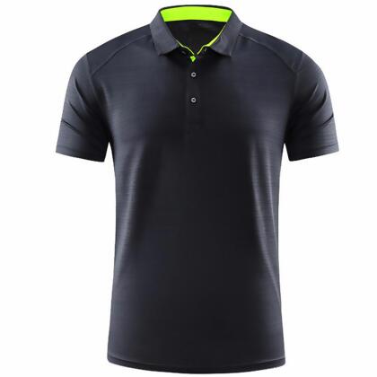 超機能POLO衫│吸濕排汗、透氣、高彈力-灰色-2XL 