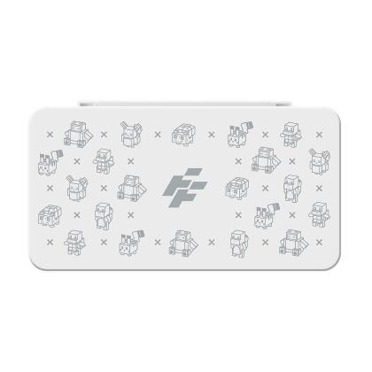 【NS 周邊】FlashFire switch 遊戲卡24片磁吸收納盒-白 