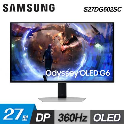 【SAMSUNG 三星】Odyssey OLED G6 S27DG602SC 27型 2K螢幕【福利良品】 