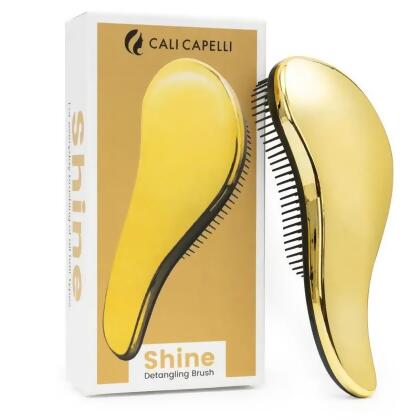 Shine Detangling Hair Brush (Gold) 