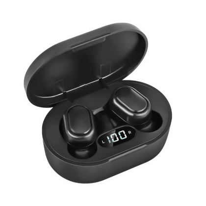 RockinPods Waterproof Bluetooth Earbuds with Digital Display 