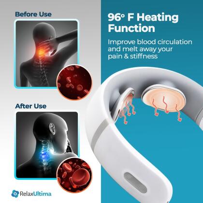 RelaxUltima Electric TENS Pulse Technology Portable Neck Massager alternate image