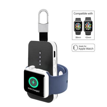 Apple Watch Wireless Charger Power Bank On Key Chain 