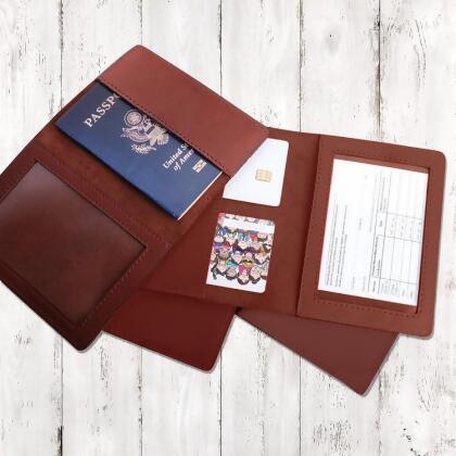 VIP 3 In 1 Card Holder For Vaccination Card, ID And Passport 
