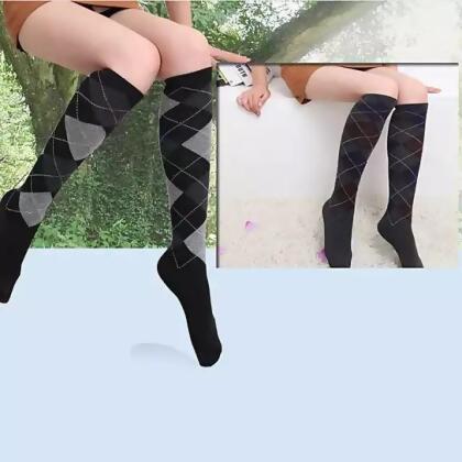 Standpoint Compression Long Socks In 2 Paks Legwear For Healthy Lifestyle alternate image