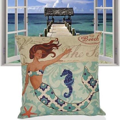 Moods Of A Mermaid Cushion Covers alternate image